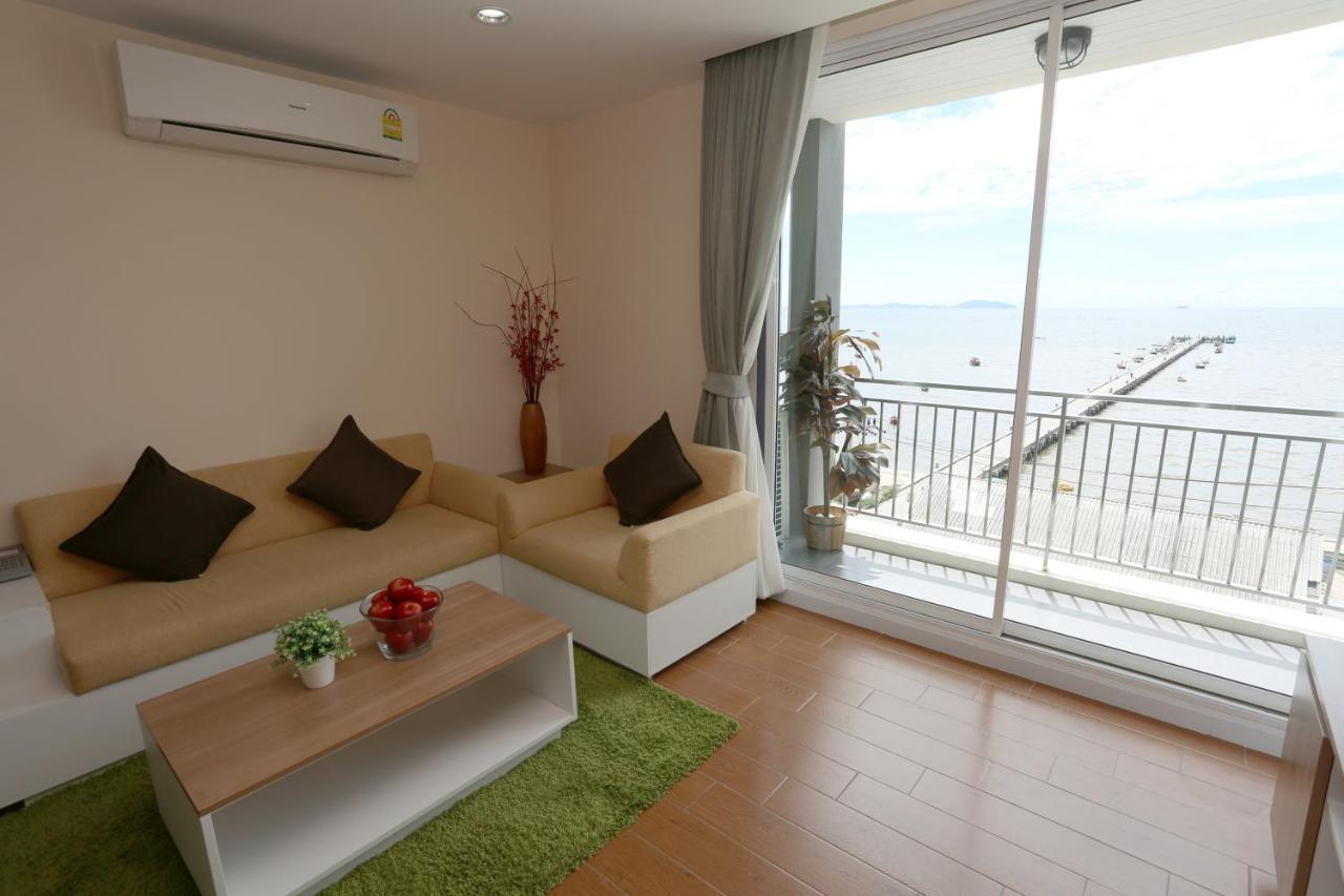 Bbg Seaside Luxurious Service Apartment Bang Saen Exterior photo